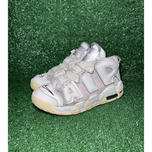 Nike Air More Uptempo '96 White Grey ‘Thank You, Wilson' DQ0514-100 Kids Size 6Y - Picture 4 of 12